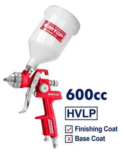 EASG06001, Air spray gun Pneumatic Professional Tool with Multiple Connector Options